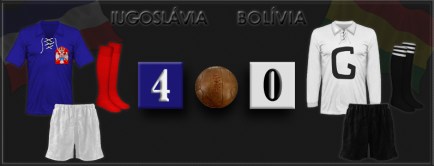 Jogo 7 - Iugoslavia x Bolivia
