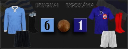 Jogo 17 - Uruguai x Iugoslavia